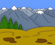 Peisaj de la munte