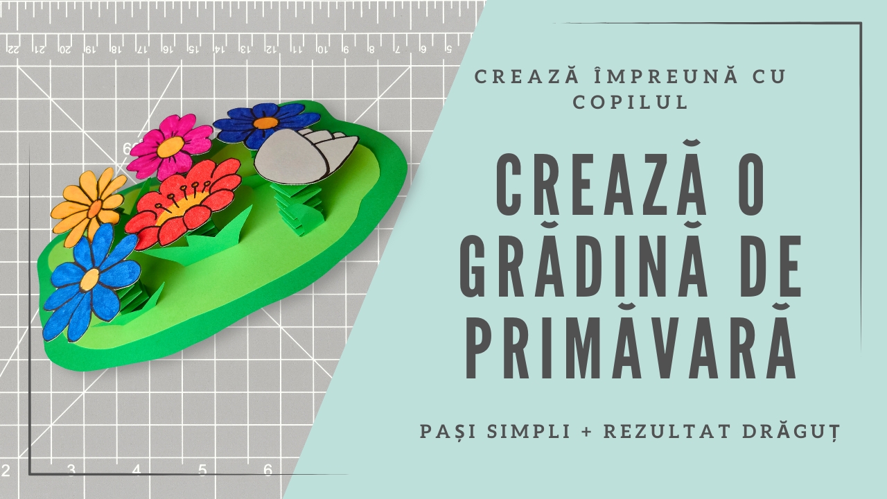 Easy Paper Spring Garden