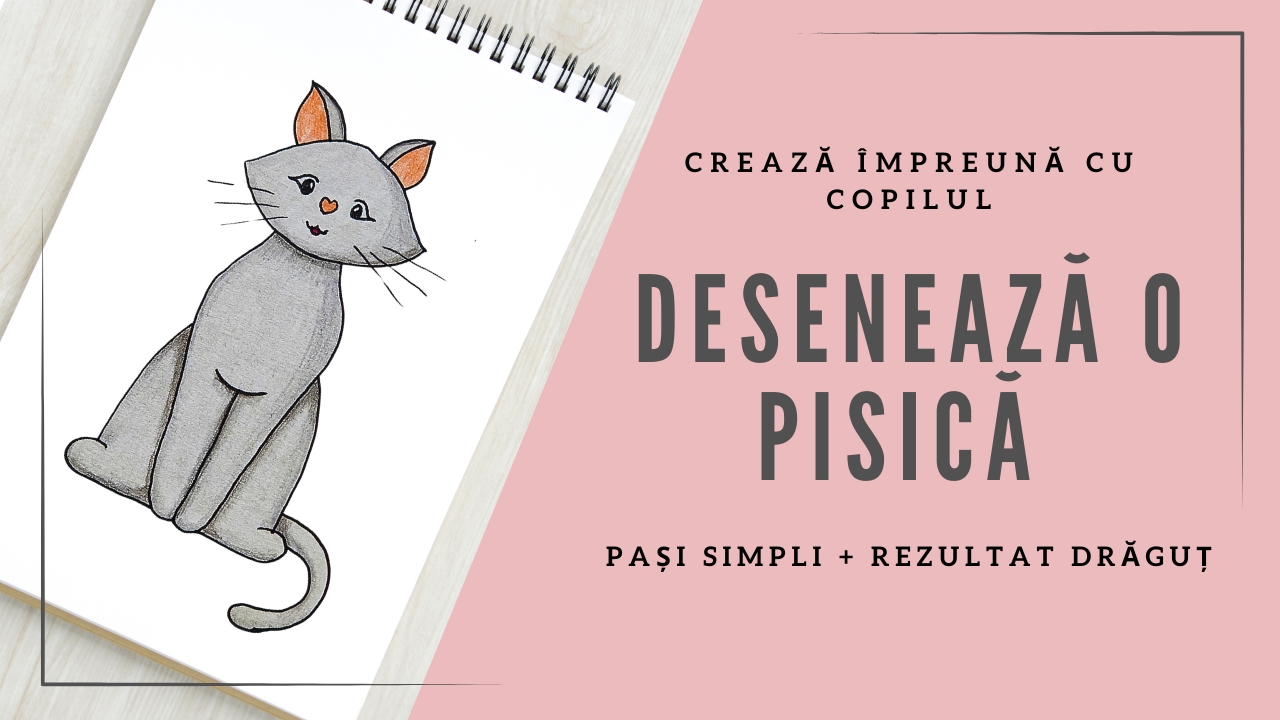 Cum se desenează o pisică